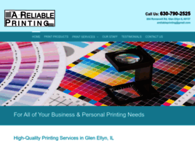 areliableprinting.com