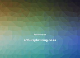 arthursplumbing.co.za