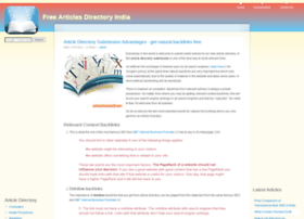 articlesdirectoryindia.com