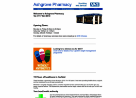 ashgrovepharmacy.co.uk