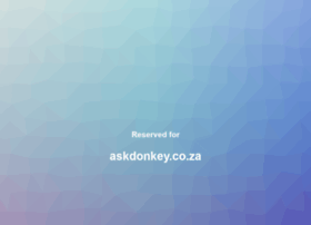 askdonkey.co.za