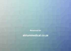 atriummedical.co.za