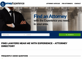 attorneyexperience.com