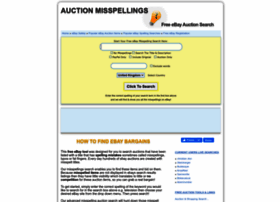 auctionmisspellings.co.uk