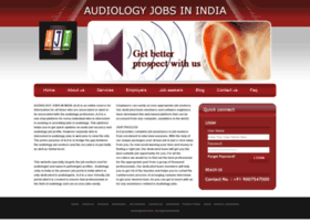 audiologyjobsindia.com