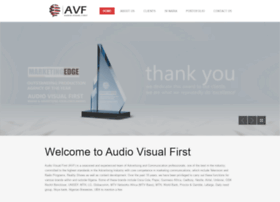 audiovisualfirst.net