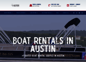 austinrentalboats.com