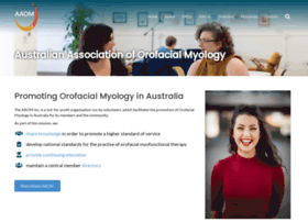 australianassociationoforofacialmyology.org.au