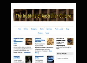 australianculture.org