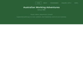 australianworkingadventures.com