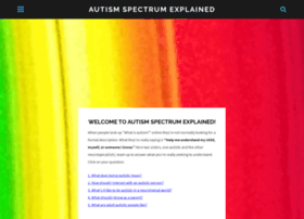 autismspectrumexplained.com