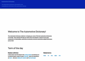 automotivedictionary.org