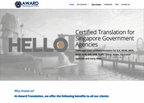 awardtranslation.com