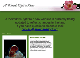 awomansright.org