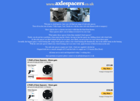 axlespacers.co.uk