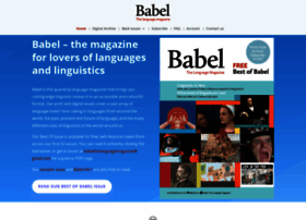 babelzine.co.uk