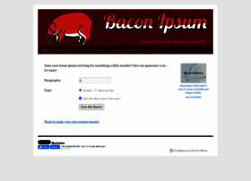 baconipsum.com