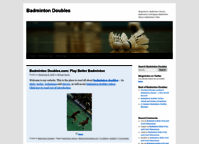 badmintondoubles.com