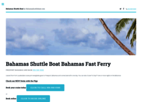 bahamashuttleboat.com