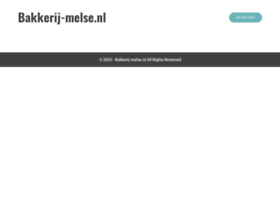 bakkerij-melse.nl