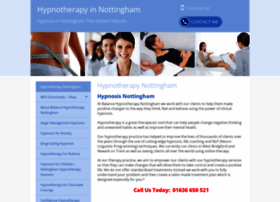 balancehypnotherapynottingham.co.uk