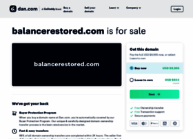 balancerestored.com