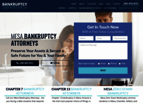 bankruptcylawyersmesaaz.com