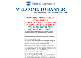 banner.yu.edu