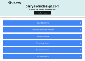 barryaudiodesign.com