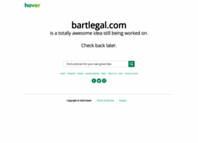 bartlegal.com