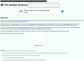 baseballscorecard.com