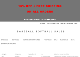 baseballsoftballsales.com