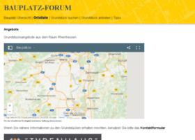 bauplatz-forum.de