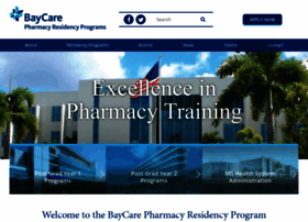 baycarepharmacyresidency.com