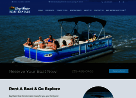 baywaterboatrentals.com