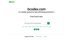 bcodex.com