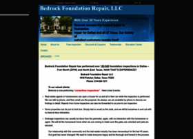 bedrockfoundationrepair.com