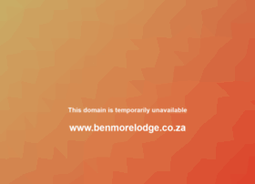 benmorelodge.co.za