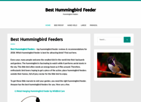 besthummingbirdfeeder.org