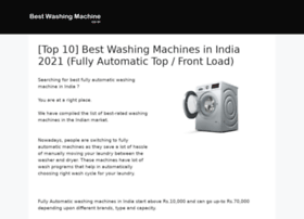 bestwashingmachine.co.in