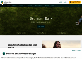 bethmannbank.de