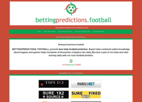bettingpredictions.football