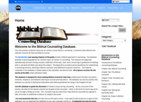 biblicalcounselingdatabase.net