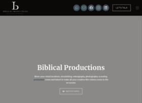 biblicalproductions.com