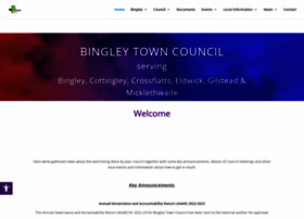 bingleytowncouncil.gov.uk