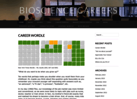 biosciencecareers.org