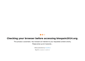 biospain2014.org