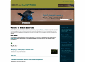 birdsinbackyards.net