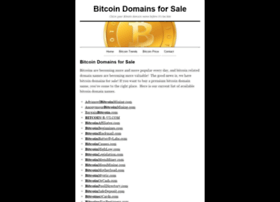bitcoindomainsforsale.com
