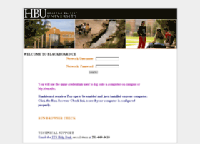 blackboard.hbu.edu